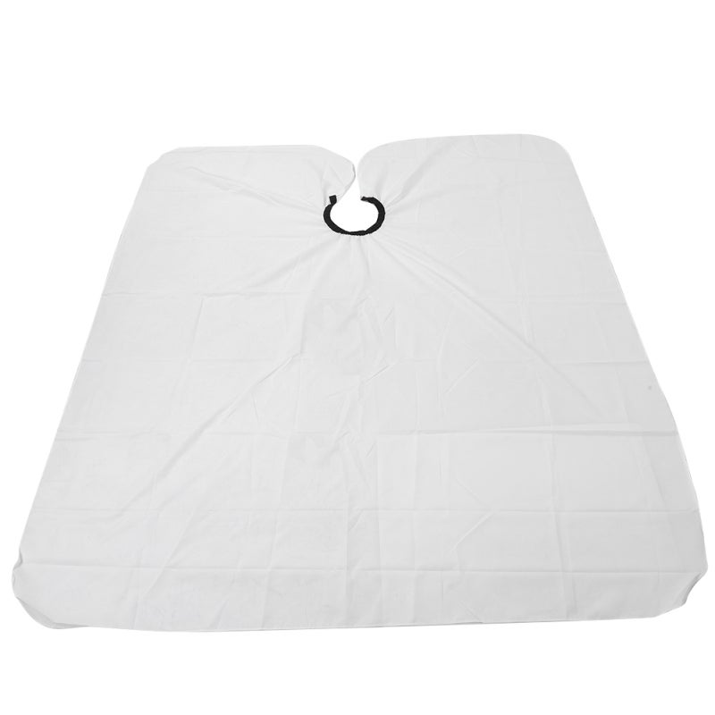 Barber Unique Skull Pattern Hair Cutting Cape Cloth Hairdressing Apron Hair Salon Accessories White - Image 1