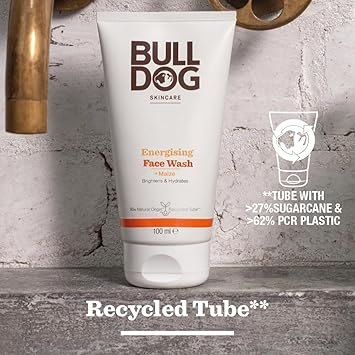 BULLDOG SKINCARE Energising Face Wash For Men Revitalising Face Cleanser 150 ml - Image 5