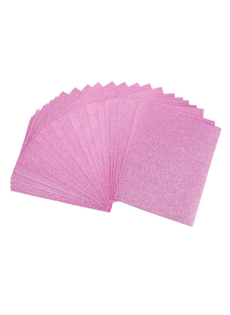 Glitter Eva Foam 10 Sheets A4 21x29.7cm ,2mm 1/12” foam for easy cutting, shaping and gluing