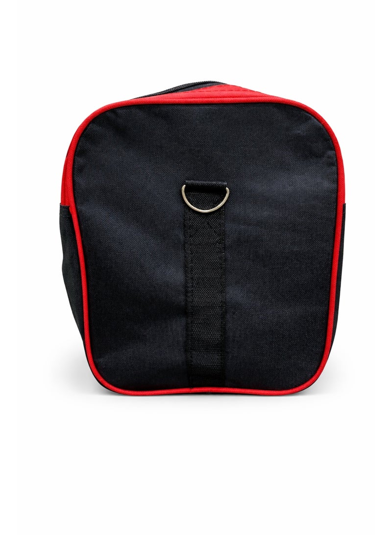 منيك حقيبة سفر  بحجرة أحذية للرجال والنساء، حقيبة عطلة نهاية الأسبوع والنادي الرياضي صغيرة  بوصة أحمر - Image 4