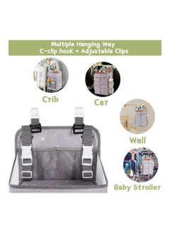 Hanging Diaper Caddy Portable Diaper Organizer Stacker Nursery Storage For Changing Table Crib Playard - pzsku/Z3BBCD2EB70D7A75B707CZ/45/_/1703674412/92b6c6ec-2657-40e7-bef4-46174f9c25b2