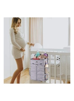 Hanging Diaper Caddy Portable Diaper Organizer Stacker Nursery Storage For Changing Table Crib Playard - pzsku/Z3BBCD2EB70D7A75B707CZ/45/_/1703674412/d76326cd-c55c-4f59-a5cf-b30d11a347c5