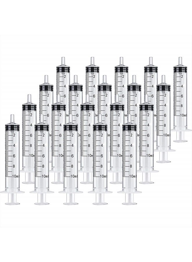 Frienda 20 Packs Plastic Syringe with Measurement, Suitable for Measuring, Watering, Refilling  - Image 1