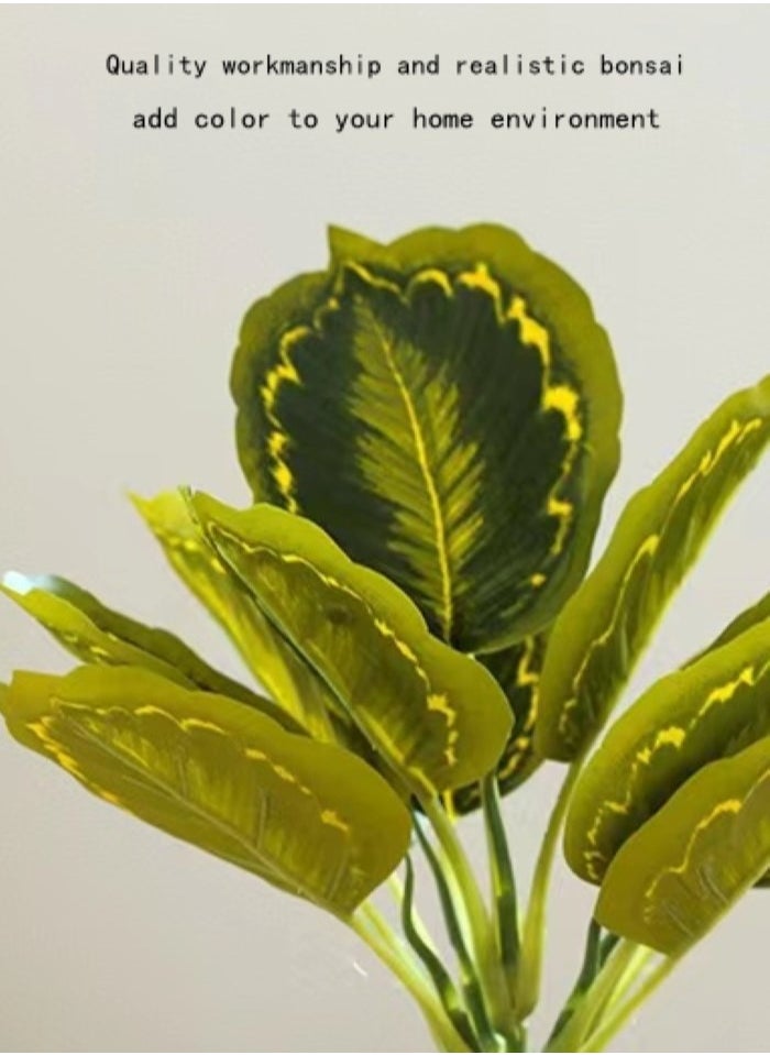 Kutis 1-Piece Artificial Potted Plant For Home Decoration  Multicolor 28x8x7.5 cm  - Image 3