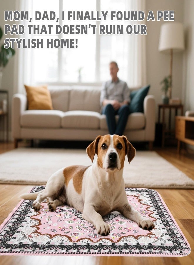 KOOLTAIL Washable Pee Pads for Dogs, 2 Pack Super Absorbent Reusable Puppy Training Pads Waterproof, Nonslip and Leak-Proof Dog Pee Pads, Large Pet Mats Whelping Pads for Floor, Crate, Couch, 36"x41" - Image 3