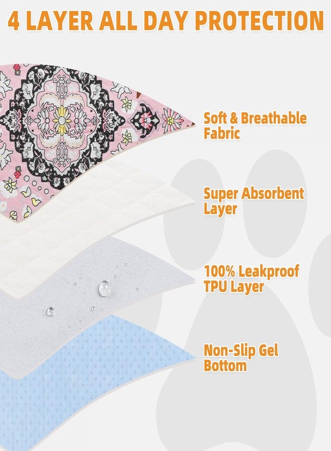 KOOLTAIL Washable Pee Pads for Dogs, 2 Pack Super Absorbent Reusable Puppy Training Pads Waterproof, Nonslip and Leak-Proof Dog Pee Pads, Large Pet Mats Whelping Pads for Floor, Crate, Couch, 36"x41" - Image 5