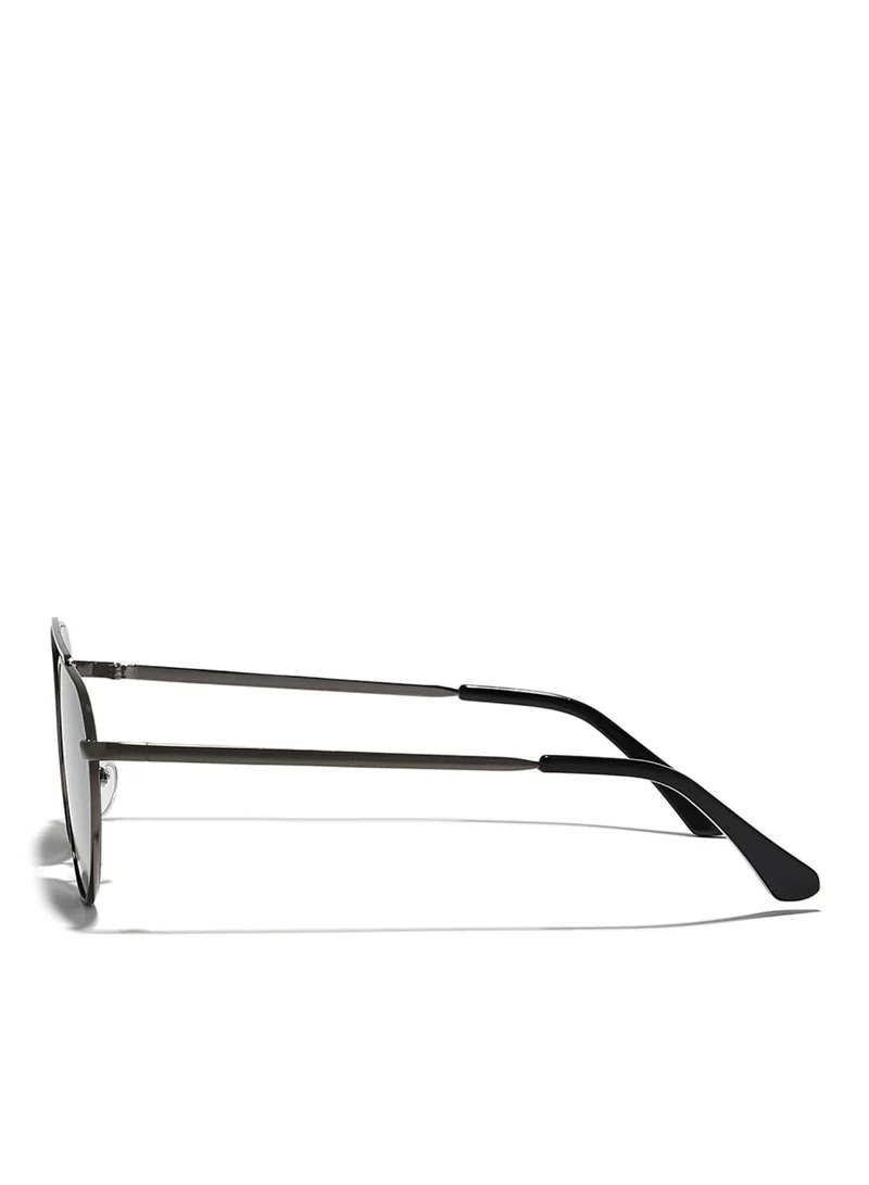 Blackout BlackOut by eyewa ERGO Unisex Aviator Sunglasses, Gray/Green