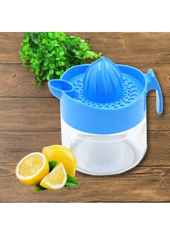 Titiz Lima Lemon Squeezer with Glass Bowl 300 ml Blue (KC-405)  - Image 1