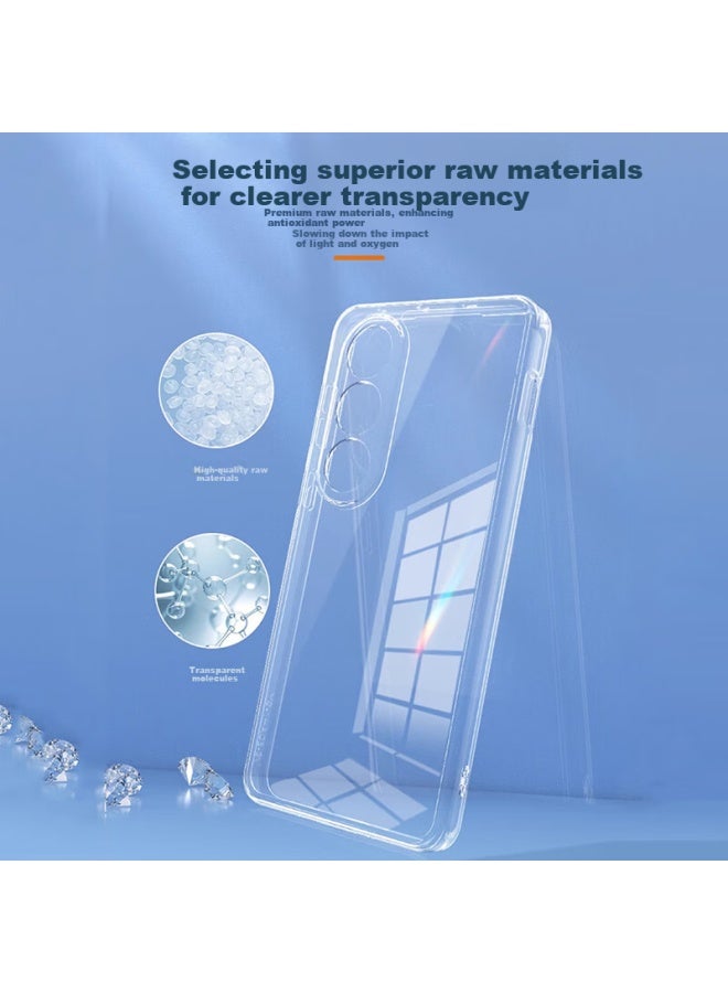 Kmaxai Ultra-thin Protective Case For Oneplus Ace5 Racing Edition, Full Coverage Lens Scratch-proof And Shockproof Tpu Crystal Clear Soft Shell, Transparent - Image 2