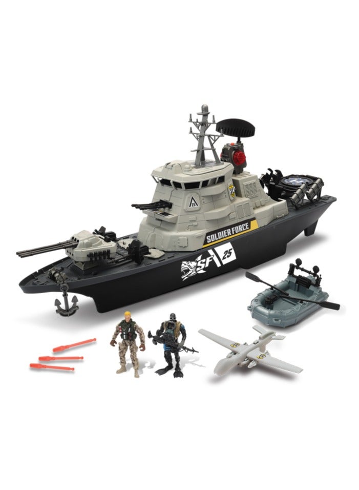 CHAP MEI Hurricane Battleship Playset - Image 1