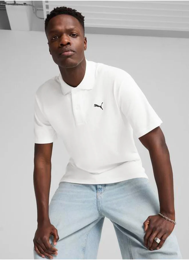 PUMA Essential Relaxed Pique Polo