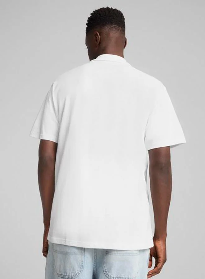 PUMA Essential Relaxed Pique Polo