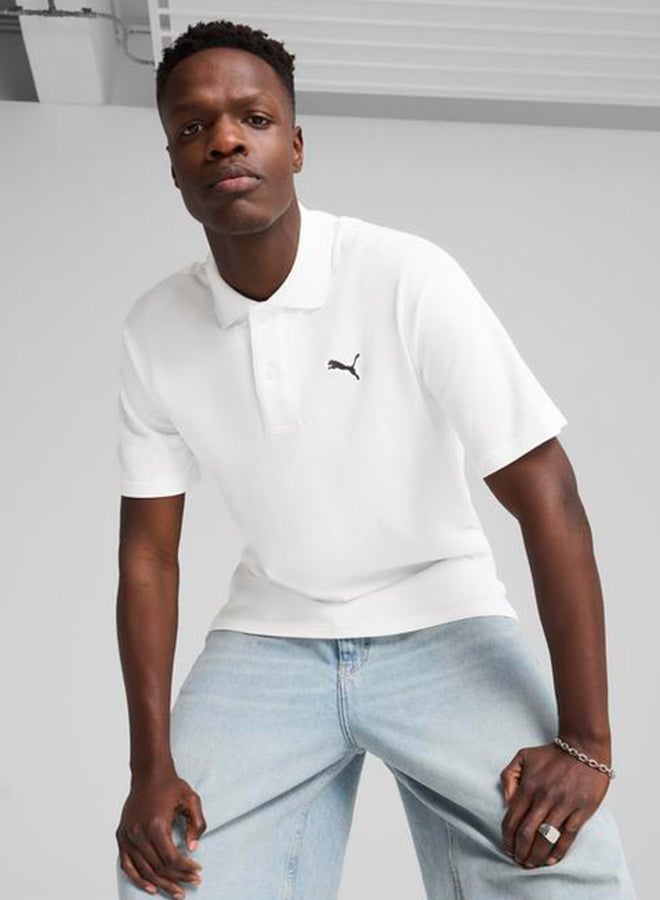 PUMA Essential Relaxed Pique Polo - Image 1