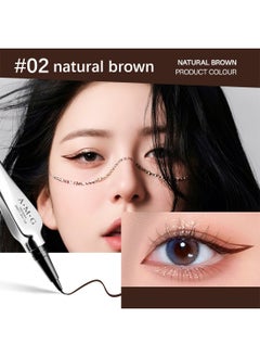 AMG Positioning Eyeliner Liquid Pen, Long-Lasting Precise High-Pigmented Quick Drying Extra-Fine Eye Makeup Pencil 02  - Image 2