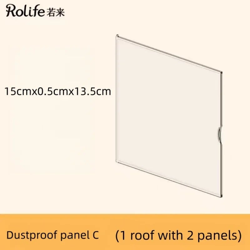 رولايف أحجية ثلاثية الأبعاد Rolife Super World Series Buckle Assembly Room Lighting Model Desktop Decoration Gift, 1 wall panel 0299947 - Image 1