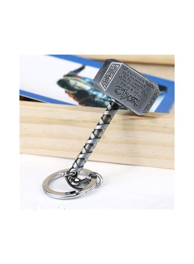 NIBEMINENT The Avengers Thor Hammer Car Keychain - Image 2