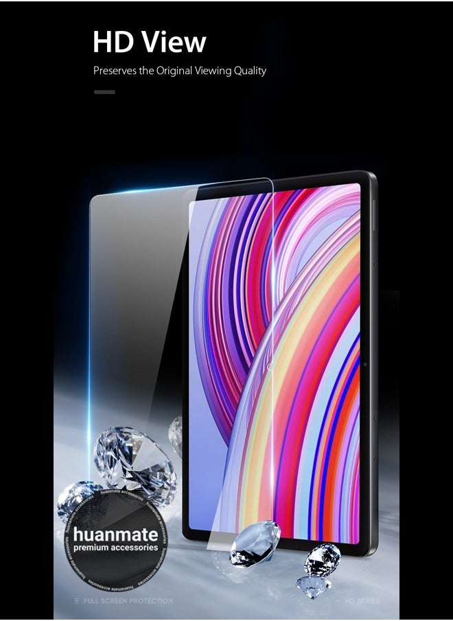 Tempered Glass Screen Protector For Xiaomi Redmi Pad Pro 12.1 Inch – High Transparency, Delicate Touch, Anti-Explosion, Smooth Arc Edges, Easy Installation, Screen Protector for Xiaomi Redmi Pad Pro 12.1 Inch