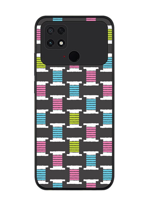 Rugged Black edge case for Xiaomi Poco C40 Slim fit Soft Case Flexible Rubber Edges Anti Drop TPU Gel Thin Cover - Thread Roll