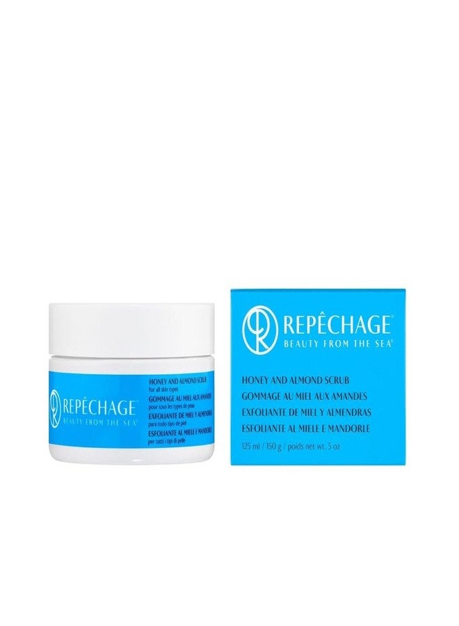 Repechage Honey and Almond Face Scrub for All Skin Types. Gentle Natural Facial Scrub helps to Deep Cleanse and Exfoliate Face Revealing a Glowing, Brighter, and Smoother complexion 125ml. - Image 1