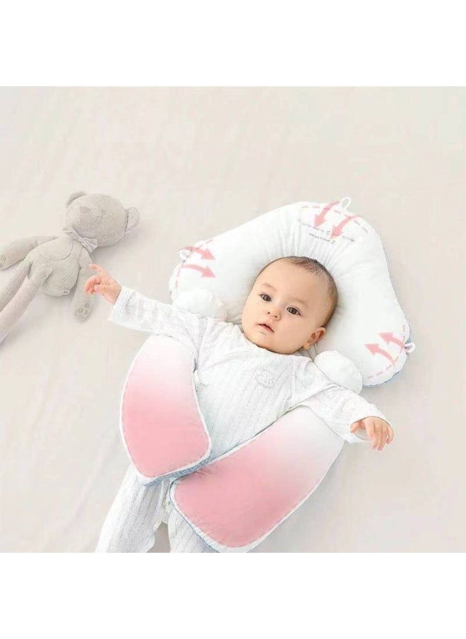 KCDMBUE Adjustable Baby Nursing Pillow with Memory Foam, Breathable Head Shaping Pillow for Newborns, Nursing Support Cushion for Breastfeeding & Bottle Feeding  - Image 4