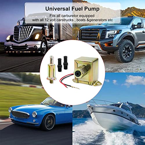 TIKSCIENCE For Generac Kohler Onan Gas Diesel Generator Fuel Pump, MD7781, 12 Volt 4-7 PSI Flow up to 25-35 GPH Output, Self-Priming Electric Low Pressure Fuel Pump - Image 3