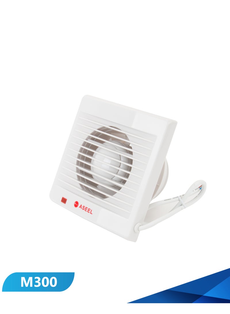Aseel Aseel small plastic ceiling hood, 6 inches/220, model No. M300 - Image 1