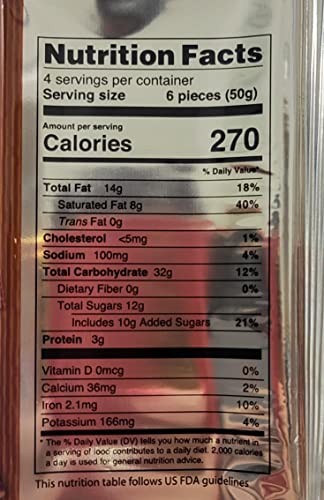 Garden Cream Wafers, Pack of 2, 7 oz each pack, Flavors of Chocolate, Vanilla, Strawberry, Cappuccino, Matcha, Coconut, Orange (Chocolate) - Image 2