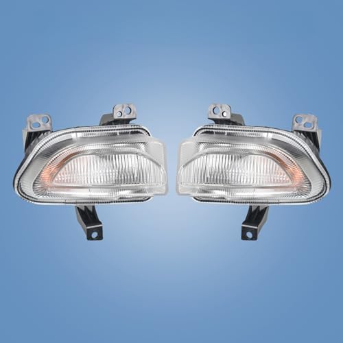 WFLNHB 1 Pair Left & Right Side Turn Signal Parking Lights Replacement for Renegade 2015 2016 2017 2018 Front Turn Signal Lamps Marker Lamp Lights 68256432AA CH2531105 - Image 2