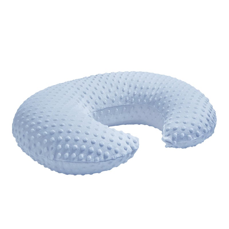 ESEN Nursing Pillow and Body Positioner for Breast Feeding and Bottle Feeding, Ultra Soft Baby Breastfeeding Pillows with Removable Nursing Pillow Cover for More Support for Mom and Baby (Blue) - Image 5