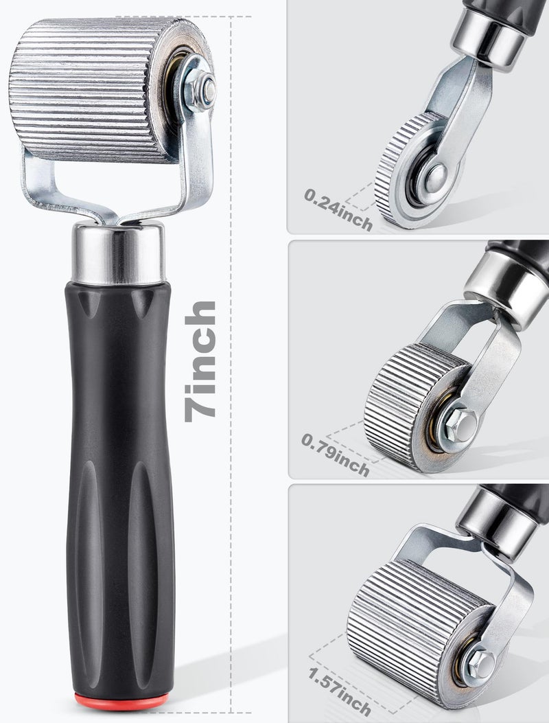 LUMITECO لوميتيكو لفة عزل الصوت للسيارات، 3-pack لفة عزل الصوت أداة عزل الصوت للسيارات، لفة معدنية لتطبيق عازل الصوت - Image 2