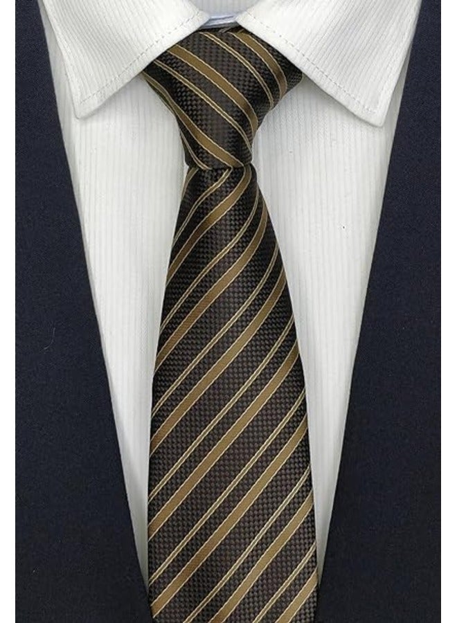 Kingman ربطة عنق رسمية للرجال - ربطة عنق رجالي - ربطات عنق للقميص والبدلة - طراز حديث - Image 2