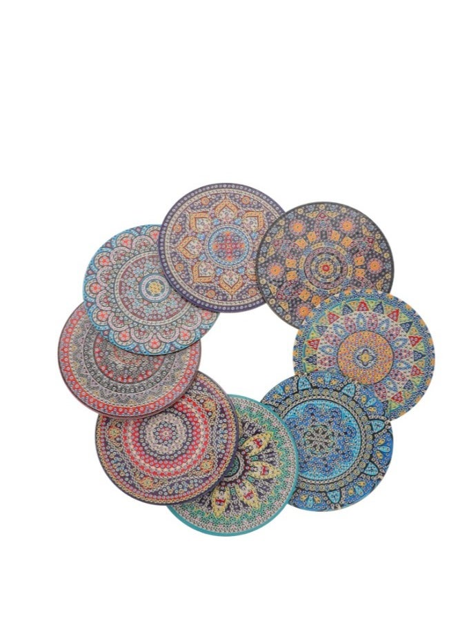 Generic 30 cm leather coaster - different shapes  - Image 1