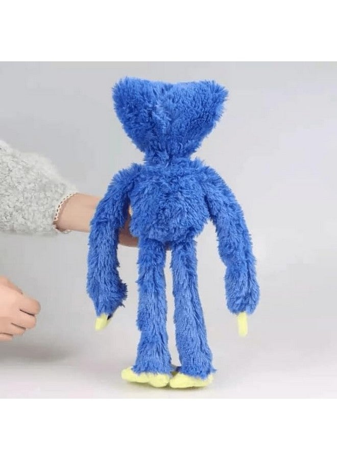 AVSHUB Huggy Wuggy Plush Soft Toy Poppy Play Time Monster Plush Horror Soft Toys for Kids Boys and Girls Toys Wild Playing Set Cute Stuffed Toy Birthday Gift (Size 45 CM,Blue) - Image 5