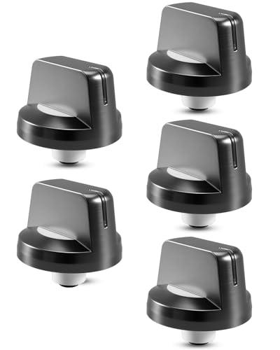Tavaski DG9401480A Electric Stove Knobs Fit for Samsung Range Parts NZ30K6330RGAA NZ36K6430RSAA NZ30K6330RSAA NZ36K6430RGAA Cooktop Burner Knob 5Pcs - Image 1