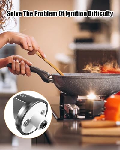 Tavaski DG9401480A Electric Stove Knobs Fit for Samsung Range Parts NZ30K6330RGAA NZ36K6430RSAA NZ30K6330RSAA NZ36K6430RGAA Cooktop Burner Knob 5Pcs - Image 3
