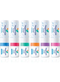 Peppermint Field Peppermint Field Nasal Inhaler - Strong Peppermint Thai Inhaler - Pack of 6 