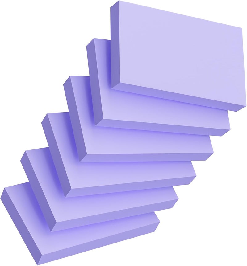 Ciphyfee Index Cards 3x5 Inch, 300sheets, Flash Cards, Blank Purple Note Cards Paper For Studying, Schools Supplies, College, Office And Home Organization, Note Taking Supplies - Image 1