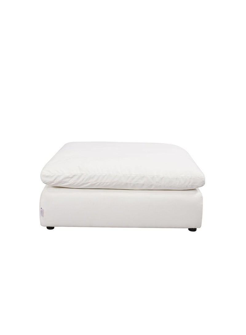 DANUBE HOME Weyline Reversible Fabric Corner Sofa Corner Sofa | Modern Design L Shape Corner Sofas | Comfortable Living Room Furniture L322.5xW219.5xH80cm - White  - Image 4