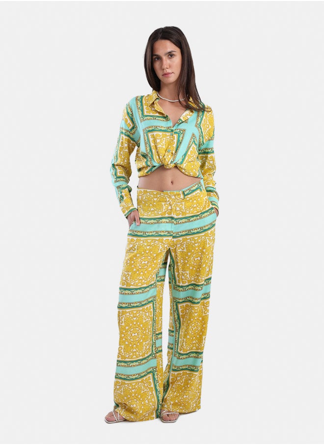 Carina - Luxurious Printed Shirt - Image 1