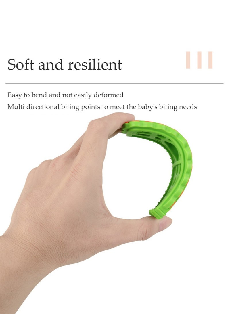 كوميسبيل تلفزيون تحكم عن بعد شكل لينة مضغ اللعب ، ولعب اطفال التعليم المبكر الحسية ( 0-12 شهرا ) ، 1 حزمة - Image 2