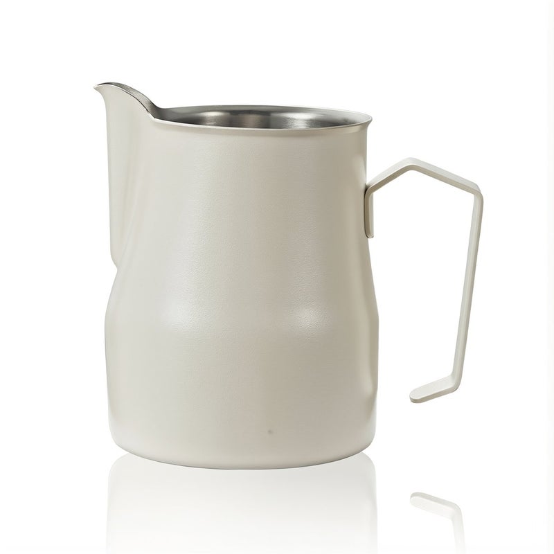 Lightweight 350ml Latte Art Pitcher For Beginner Small Hand Women Coffee Lover - Image 1