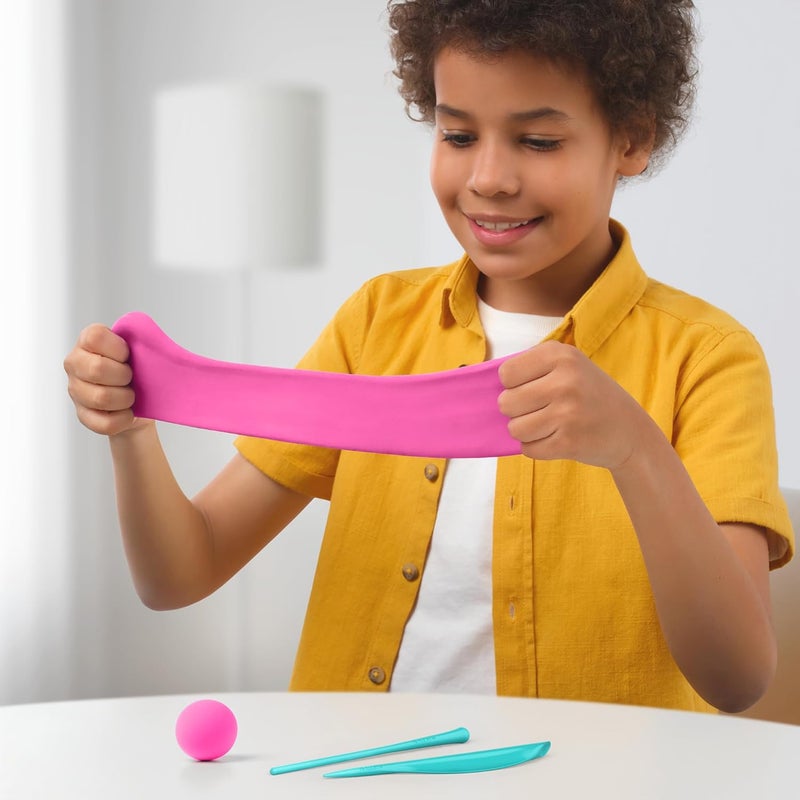 HEY CLAY - Cyber Cars PINK CYBER CAR Colourful modelling air-dry clay, 2 cans with fun interactive app for kids 3 years + - Image 4