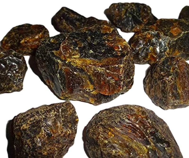 Sublime Gifts Sublime Gifts  Amber  Genuine Petrified fossilized Tree sap from Sumatra Indonesia  Metaphysical Cryal Healing Natural Rough one Specimen  Amber  5pc SetYellowgold 