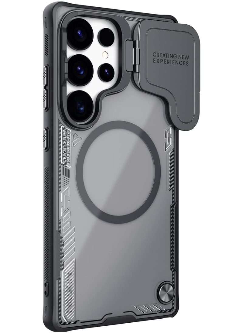 Nillkin - Nillkin Iceblade Prop Magnetic Case for Samsung Galaxy S25 Ultra| Magnetic Mount Support & Advanced Protection - Black - Image 1