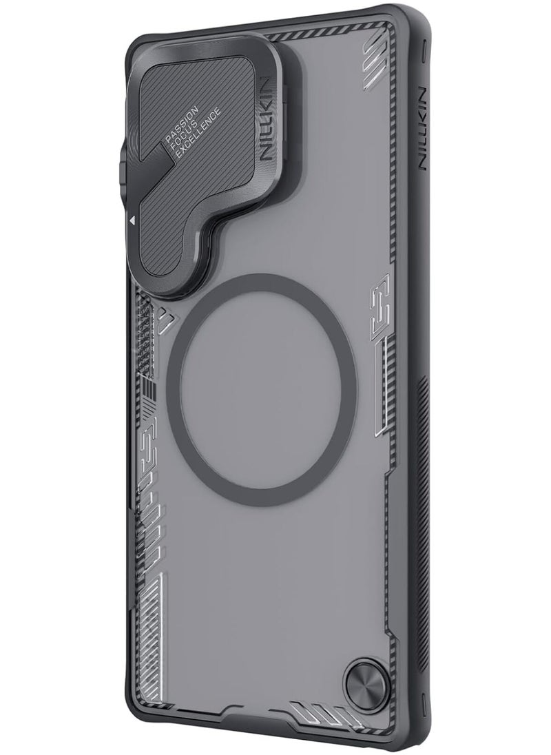 Nillkin - Nillkin Iceblade Prop Magnetic Case for Samsung Galaxy S25 Ultra| Magnetic Mount Support & Advanced Protection - Black - Image 1