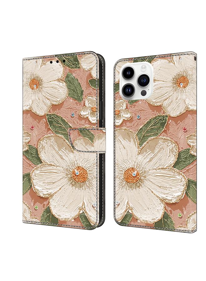 اس-توب جراب لهاتف iPhone 16 Pro، جراب جلدي مطلي حديثًا - Image 1