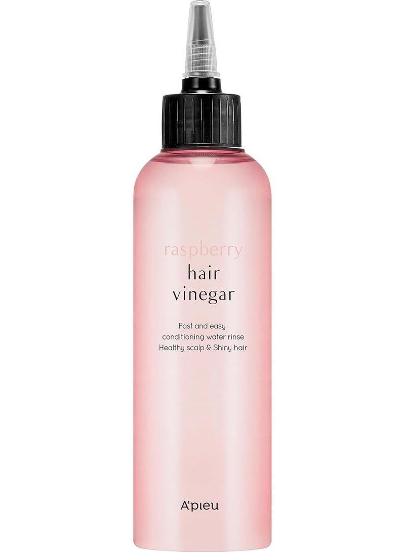 A'Pieu A’PIEU Raspberry Scalp Vinegar Hair Rinse 200ml – pH Balancing & Clarifying Treatment - Image 1