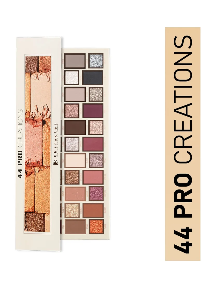 Character Character 44 Color Pro Creations Eyeshadow Palette - FFE001