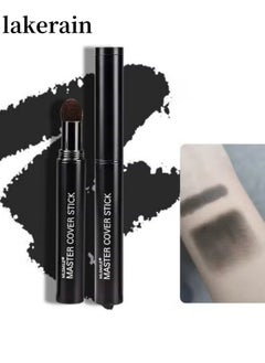 lakerain Hairline Powder Stick for Thinning Hair, Black Root Concealer for Bald Spots & Hair Loss, Waterproof & Smudge-Proof Hair Filler, Quick Touch Up for Gray Roots, Instant Hairline Shadow 10g  - Image 1