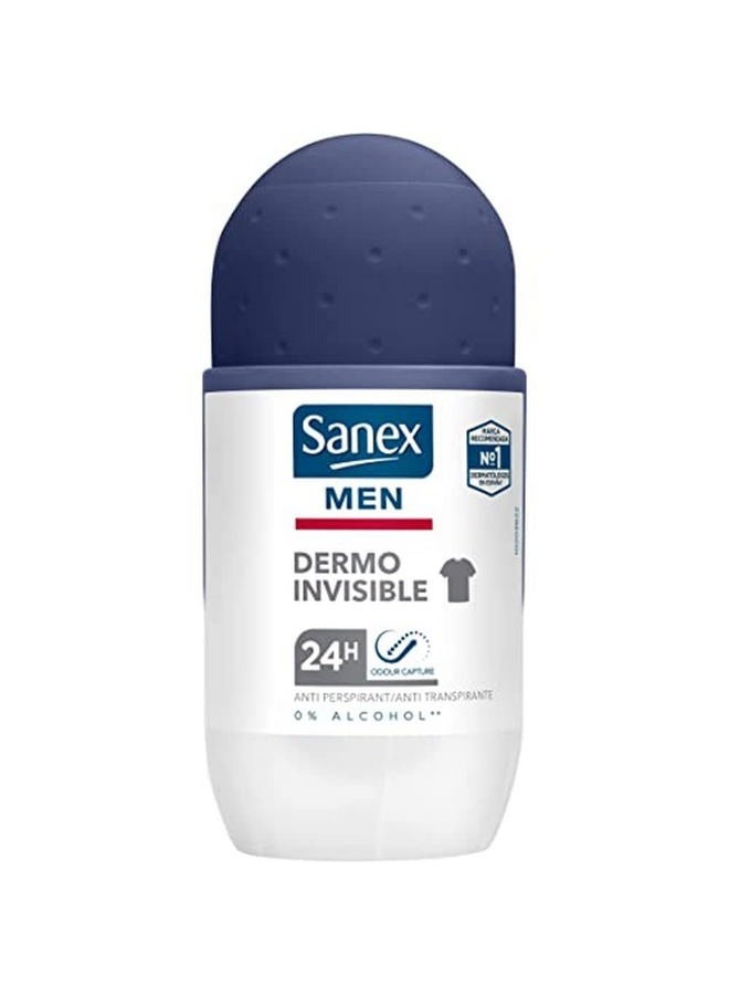 Sanex Dermo Invisible Deo Roll-On 50 Ml - Image 1